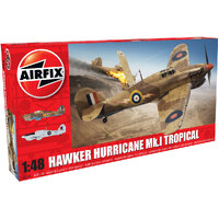Airfix Plastic Model Kit HAWKER HURRICANE MK1 - TROPICAL
