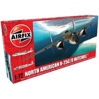 Airfix Plastic Model Kit North American B25C/D Mitchell 1:72 - New To0L - 58-06015