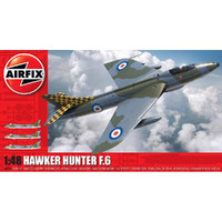 Airfix Plastic Model Kit Hawker Hunter F6 1:48 - 58-09185