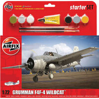 Airfix Plastic Model Kit Grumman Wildcat F4F-4 - 58-55214