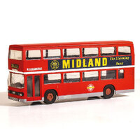 Modelscene Leyland Olympian Double Deck Bus - London Buses - Riverside Livery - 66-5501