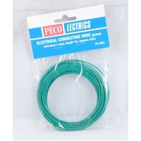 Peco 16 Strand Wire Pack- Green - 66-Pl38G
