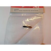 TWISTER MICRO HELI  TAIL ROTOR BLADE 1 Pce PER BAG (ALSO SEE TMP-010) - 6605060