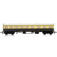 Hornby Gwr, Collett 57' Bow Ended E131 Nine Compartment Composite (Right Hand), 6627 - Era 3 - 69-R4875A