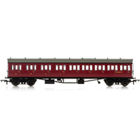 Hornby Br, Collett 57' Bow Ended E131 Nine Compartment Composite (Left Hand), W6237W - Era 4 - 69-R4878A