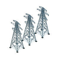 HORNBY 3 ELECTRICITY PYLONS