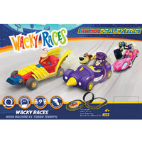 MICRO SCALEXTRICTRIC WACKY RACES (MAINS POWERED) - NEW TOOLING 2019