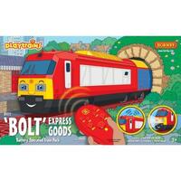 HORNBY BOLT EXPRESS GOODS BATTERY OPERATED TRAIN PACK - 72-R9312