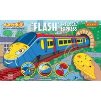 HORNBY FLASH THE LOCAL EXPRESS REMOTE CONTROLLED BATTERY TRAIN SET - 72-R9332