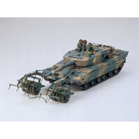 TAMIYA Type 90 Tank W/Mine Roller - 74-T35236