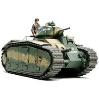 TAMIYA Plastic Model Kit French Battle Tank B1 Bis - 74-T35282
