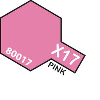TAMIYA X-17 Pink Enamel Paint Gloss 10ml - 75-T80017