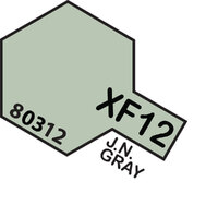 TAMIYA XF-12 J.N. GREY Enamel Paint Flat 10ml - 75-T80312