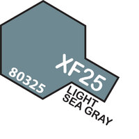 TAMIYA XF-25 LIGHT SEA GREY Enamel Paint Flat 10ml -75-T80325