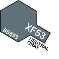 TAMIYA XF-53 NEUTRAL GREY Enamel Paint Flat 10ml -75-T80353