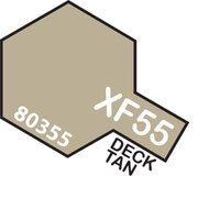 TAMIYA XF-55 DECK TAN Enamel Paint Flat 10ml -75-T80355