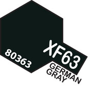 TAMIYA XF-63 GERMAN GREY Enamel Paint Flat 10ml -75-T80363