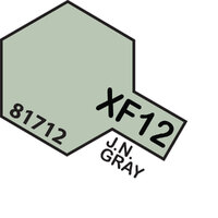 TAMIYA Mini XF-12 J. N. Grey Acrylic Flat Paint 10ml - 75-T81712