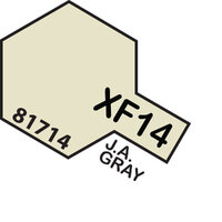 TAMIYA Mini XF-14 J. A. Grey Acrylic Flat Paint 10ml - 75-T81714
