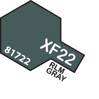 TAMIYA Mini XF-22 Rlm Grey Acrylic Flat Paint 10ml - 75-T81722