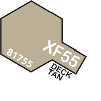 TAMIYA Mini XF-55 Deck Tan Acrylic Flat Paint 10ml - 75-T81755
