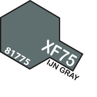 TAMIYA Mini XF-75 Ijn Gray Kure Acrylic Flat Paint 10ml - 75-T81775