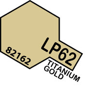 TAMIYA Lp-62 Titanium Gold Lacquer Paint 10ml - 75-T82162