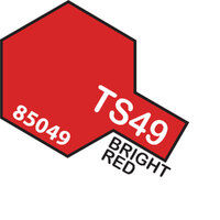 TAMIYA TS-49 Bright Red Spray Paint 100Ml - 75-T85049
