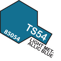 TAMIYA TS-54 Light Metallic Blue Spray Paint 100Ml - 75-T85054
