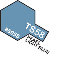 TAMIYA TS-58 Pearl Light Blue Spray Paint 100Ml - 75-T85058