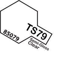 TAMIYA TS-79 Semi Gloss Clear Spray Paint 100Ml - 75-T85079
