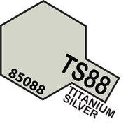 TAMIYA TS-88 Titanium Silver Spray Paint 100Ml - 75-T85088