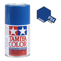 TAMIYA PS-4 Blue Polycarbonate Spray 100Ml - 75-T86004