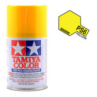 TAMIYA PS-6 Polycarbonate Spray 100Ml YELLOW - 75-T86006