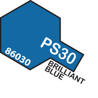 TAMIYA PS-30 Brilliant Blue Polycarbonate Spray 100Ml - 75-T86030