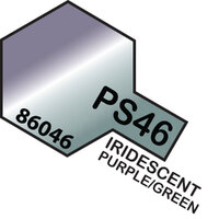 TAMIYA PS-46 Iridescent Purple/Green Polycarbonate Spray 100Ml - 75-T86046