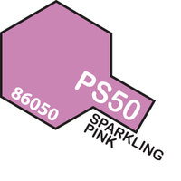 TAMIYA PS-50 Sparkling Pink Alumite Polycarbonate Spray 100Ml - 75-T86050