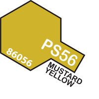 TAMIYA PS-56 Mustard Yellow Polycarbonate Spray 100Ml - 75-T86056