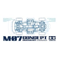 TAMIYA M-07 Concept Chassis Kit M-07 - 76-T58647