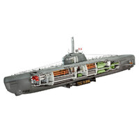 U-Boat Type Xxi With Interior 1:144 - 95-05078