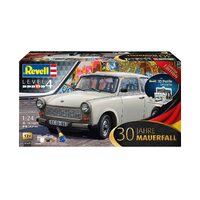 REVELL TRABANT 601S "FALL OF THE BERLIN WALL 30TH ANNIVERSARY" GIFT SET 1:24 - 95-07619
