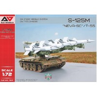 A&A Models 7217 1/72 S-125M NEVA SC / T-55 Plastic Model Kit - AAM7217