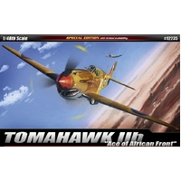 Academy 12235 1/48 Tomahawk IIB "Ace of African Front" Limited Edition Reproduction - ACA-12235