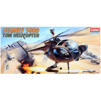 Academy 1/48 Hughes 500D Tow Helicopter Plastic Model Kit [12250]