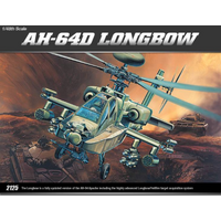 Academy 1/48 AH-64D Longbow Apache Plastic Model Kit [12268]