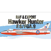 Academy 1/48 RAF & Export Hawker Hunter F.6/FGA.9 Plastic Model Kit [12312]