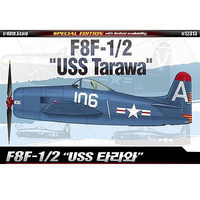 Academy 12313 1/48 F8F-1/2 "USS Tarawa" Le: Bearcat Plastic Model Kit - ACA-12313