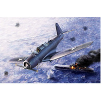 Academy 12324 1/48 SB2U-3 "Battle of Midway" Plastic Model Kit - ACA-12324