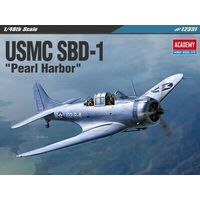 Academy 12331 1/48 USMC SBD-1 "Pearl Harbour" Plastic Model Kit - ACA-12331