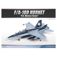 Academy 1/72 F/A 18D Hornet "US Marines" *AUS decal* Plastic Model Kit [12422]